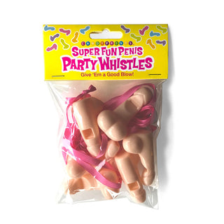 SUPER FUN PENIS PARTY WHISTLES