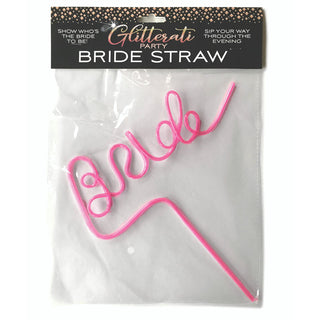 GLITTERATI BRIDE STRAW