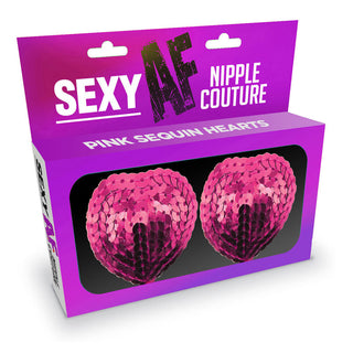 NIPPLE PASTIES - SEQUIN HEART