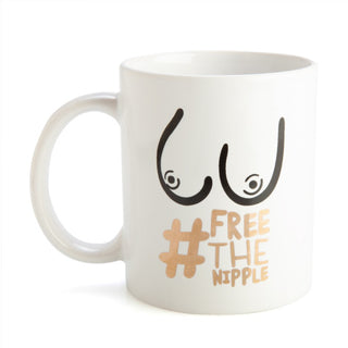 #FREETHENIPPLES MUG