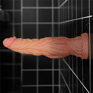 NATURE COCK DUAL LAYERED SILICONE 9.5 INCH