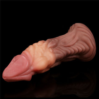 NATURE COCK DUAL LAYERED SILICONE 7 INCH