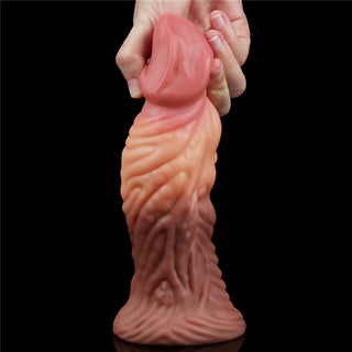 NATURE COCK DUAL LAYERED SILICONE 7 INCH