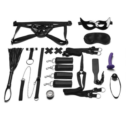 EVERYTHING YOU NEED BDSM IN-A-BOX 12PC BEDSPREADERS SET