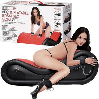 6 PC INFLATABLE BDSM SEX SOFA SET