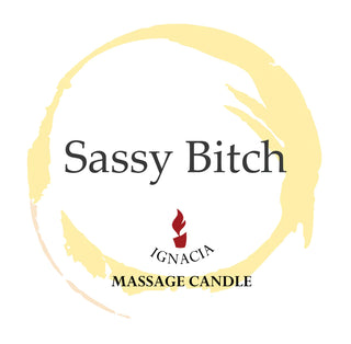 IGNACIA MASSAGE CANDLE SASSY BITCH