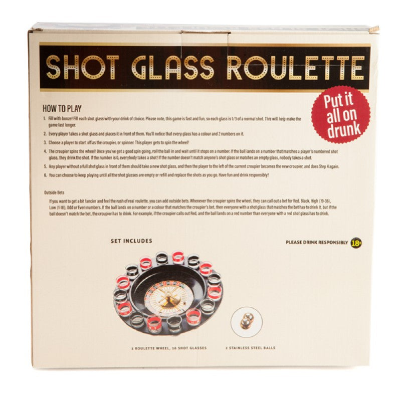 SHOT GLASS ROULETTE