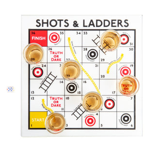 SHOTS AND LADDERS DRINKING GAME