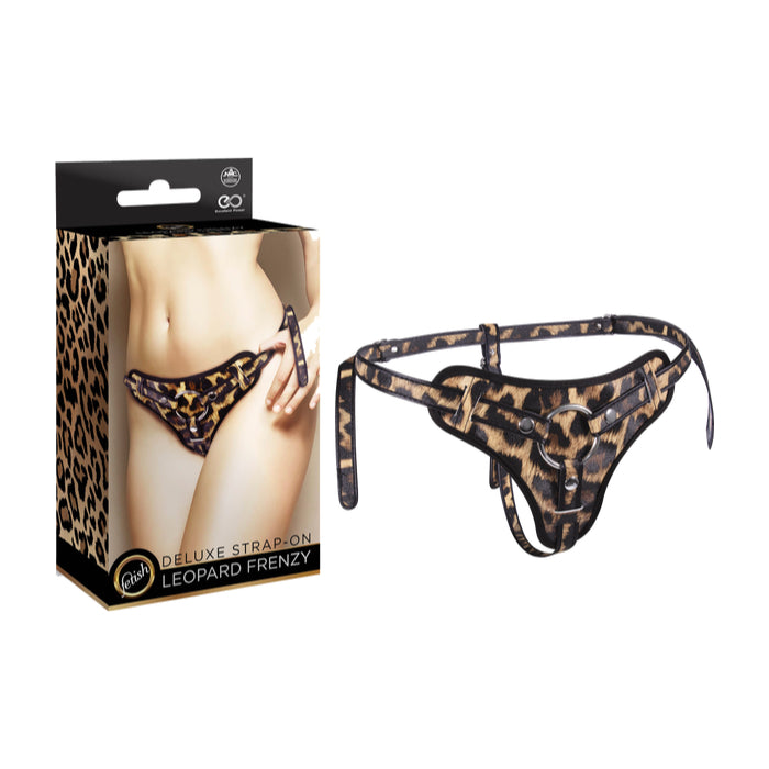 LEOPARD FRENZY DELUXE STRAPON