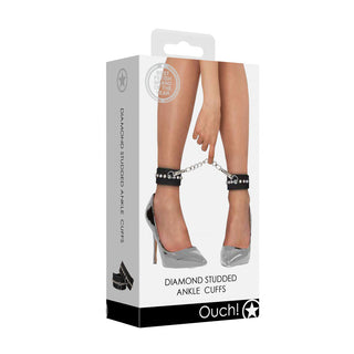 OUCH DIAMOND ANKLE CUFFS