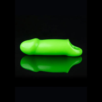 OUCH GLOW IN THE DARK SMOOTH THICK STRETCHY PENIS SLEEVE