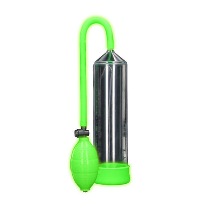 OUCH GLOW IN THE DARK CLASSIC PENIS PUMP