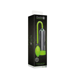 OUCH GLOW IN THE DARK CLASSIC PENIS PUMP