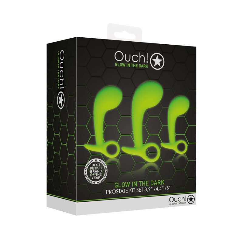 OUCH GLOW IN THE DARK PROSTATE KIT