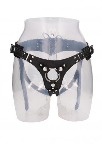 PAIN LEATHER STRAP-ON HARNESS