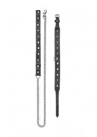 PAIN PREMIUM QUALITY LEATHER STUDDED BONDAGE KIT