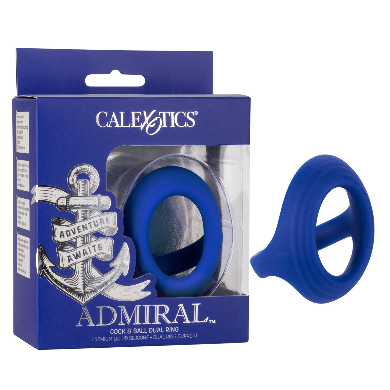 ADMIRAL COCK AND BALL DUAL RING