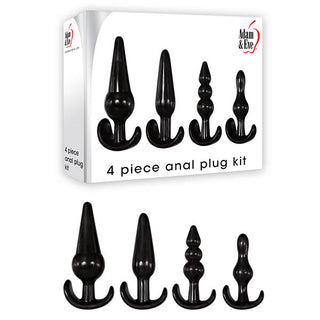 ADAM & EVE 4 PIECE ANAL PLUG KIT