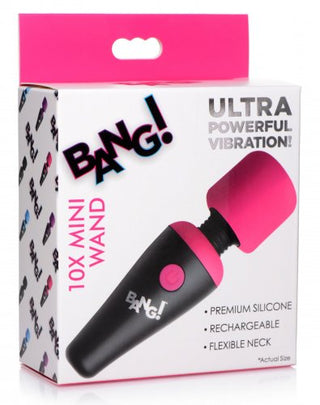 BANG 10X VIBRATING MINI SILICONE WAND