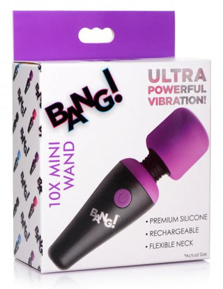 BANG 10X VIBRATING MINI SILICONE WAND