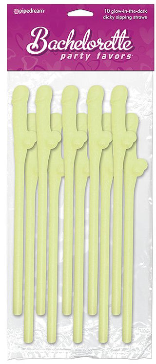 PECKER STRAWS 10 PK - Flirt Adult Store