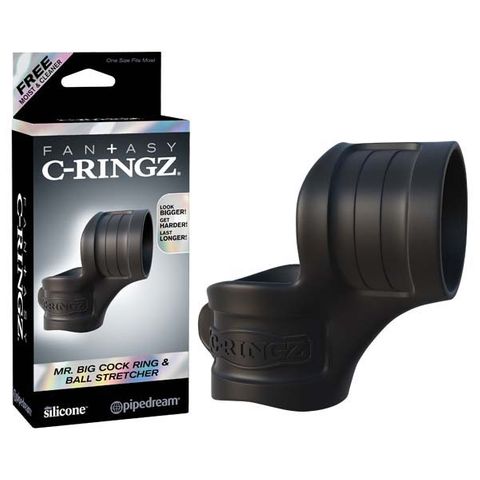 FANTASY C-RINGZ MR. BIG COCK RING AND BALL STRETCHER