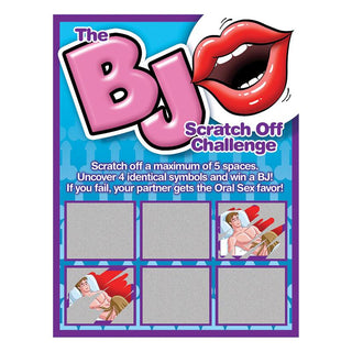 SEXY SCRATCHER THE BJ SCRATCH OFF CHALLENGE