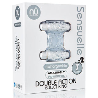 SENSUELLE DOUBLE ACTION BULLET RING - Flirt Adult Store