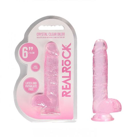 6 INCH REALISTIC DILDO WITH BALLS
