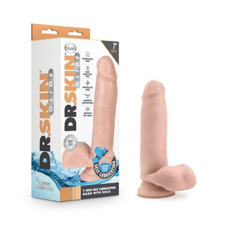 DR SKIN GLIDE 7 INCH SELF LUBRICATING DONG