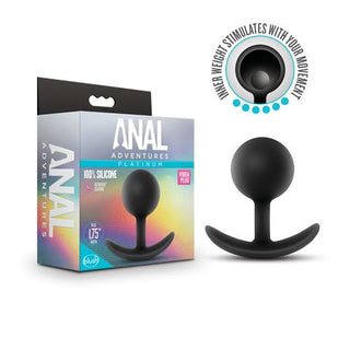 ANAL ADVENTURES PLATINUM VIBRA PLUG