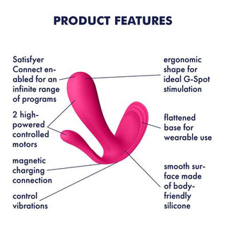 SATISFYER TOP SECRET + VIBE