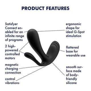 SATISFYER TOP SECRET + VIBE