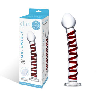 GLAS MR SWIRLY DILDO