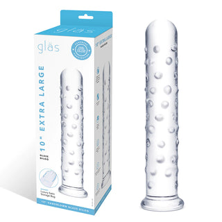 GLAS EXTRA LARGE GLASS DILDO