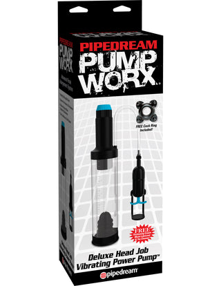 PUMP WORX DELUXE HEAD JOB VIBRATING POWER PUMP