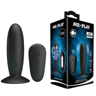 MR PLAY REMOTE CONTROL VIBRATING ANAL PLUG