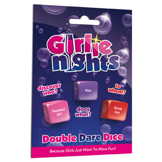 GIRLIE NIGHTS DOUBLE DARE DICE