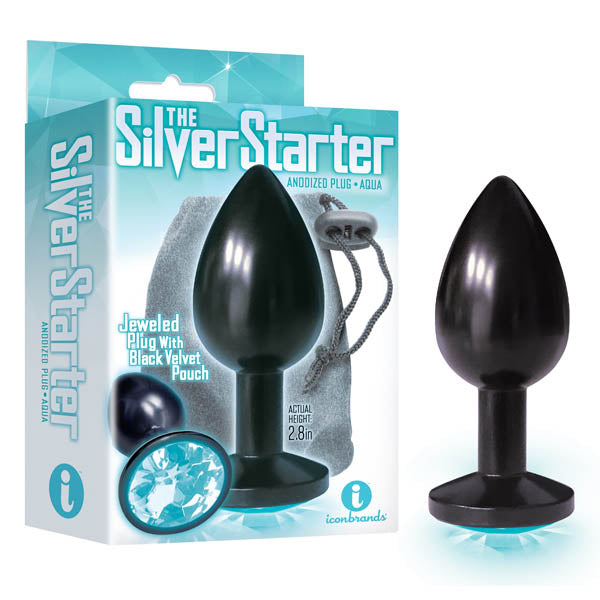 THE SILVER STARTER ANODISED PLUG