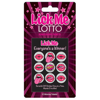 LICK ME LOTTO SCRATCHER