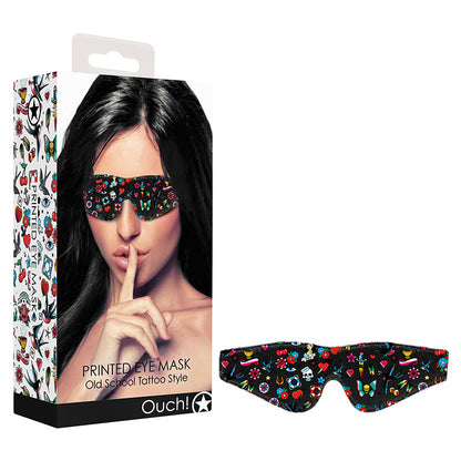 OUCH PRINTED EYE MASK