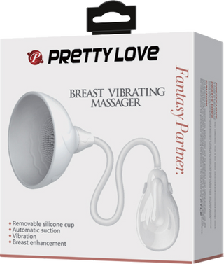 PRETTY LOVE FANTASY VIBRATING BREAST PUMP