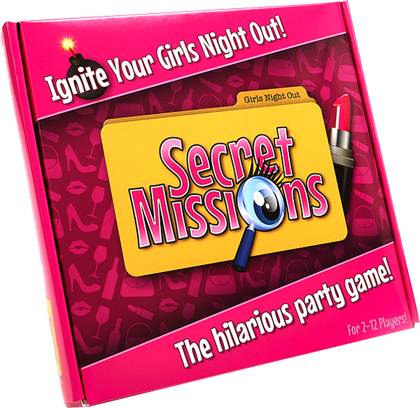 SECRET MISSIONS - GIRLS NIGHT OUT HENS PARTY GAME