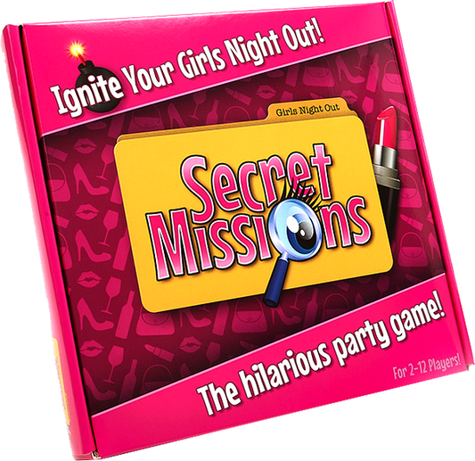 SECRET MISSIONS - GIRLS NIGHT OUT HENS PARTY GAME