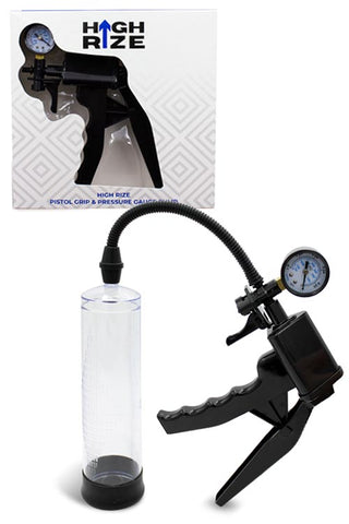 HIGH RIZE PISTOL GRIP AND PRESSURE GAUGE PUMP