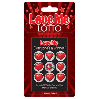 LOVE ME LOTTO SCRATCHER