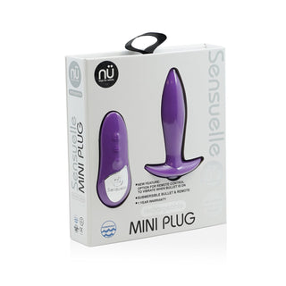 SENSUELLE REMOTE CONTROL VIBRATING BUTT PLUG