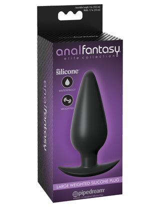 ANAL FANTASY ELITE WEIGHTED SILICONE PLUG