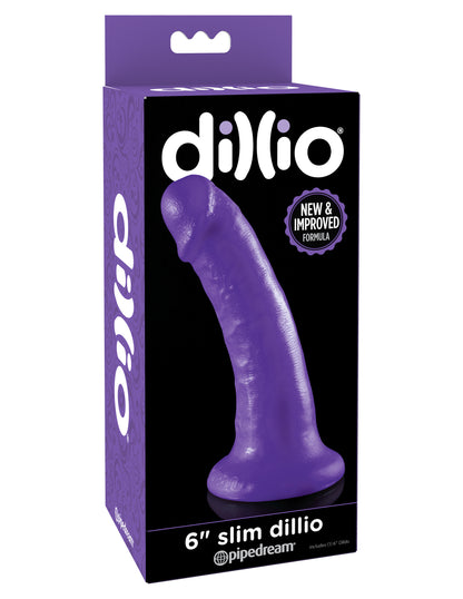 DILLIO - 6 INCH SLIM DILDO