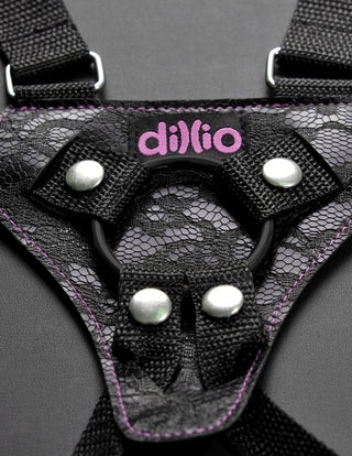 DILLIO 6 INCH STRAP ON SUSPENDER HARNESS SET